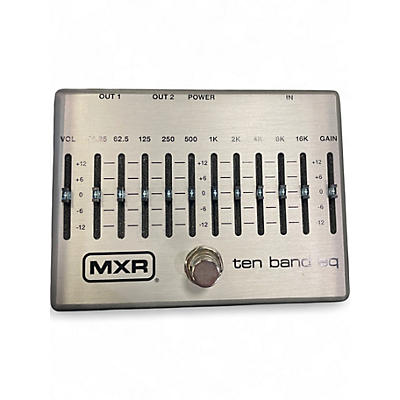 Used MXR M108 10 Band EQ Pedal