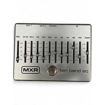 Used MXR M108S 10 Band EQ Pedal