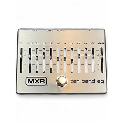 Used MXR M108S 10 Band EQ Pedal
