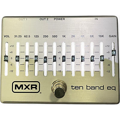 Used MXR M108s 10 Band EQ Pedal