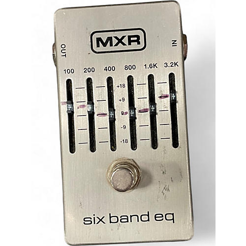 MXR Used MXR M109 6 Band EQ Pedal