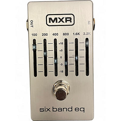 Used MXR M109 6 Band EQ Pedal