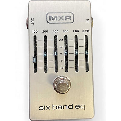 Used MXR M109 6 Band EQ Pedal