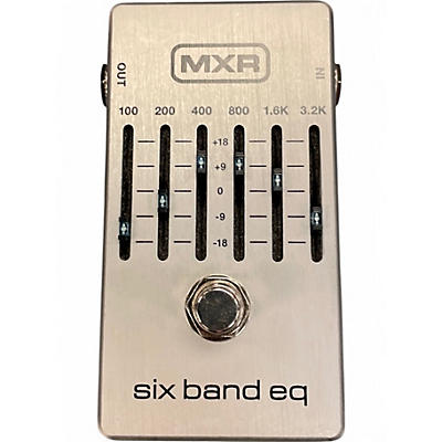 Used MXR M109 6 Band EQ Pedal