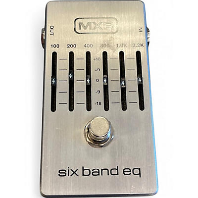 Used MXR M109 6 Band EQ Pedal