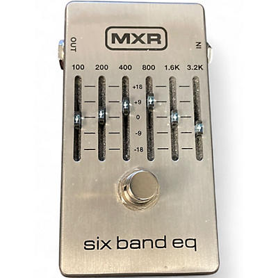 Used MXR M109 6 Band EQ Pedal