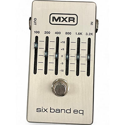 Used MXR M109 6 Band EQ Pedal
