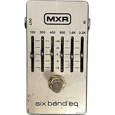Used MXR M109 6 Band EQ Pedal
