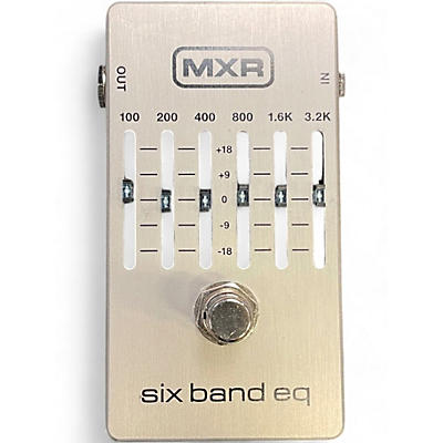 Used MXR M109 6 Band EQ Pedal