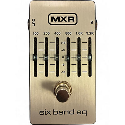 Used MXR M109 6 Band EQ Pedal