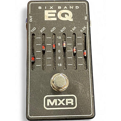 Used MXR M109 6 Band EQ Pedal