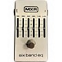 Used MXR M109 6 Band EQ Pedal