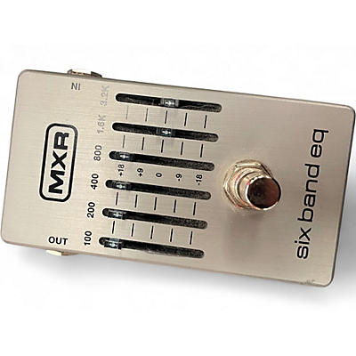 Used MXR M109 6 Band EQ Pedal