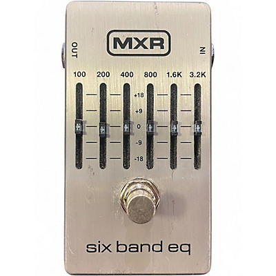 Used MXR M109S Six Band EQ Pedal