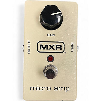 Used MXR M133 Micro Amp Pre Effect Pedal