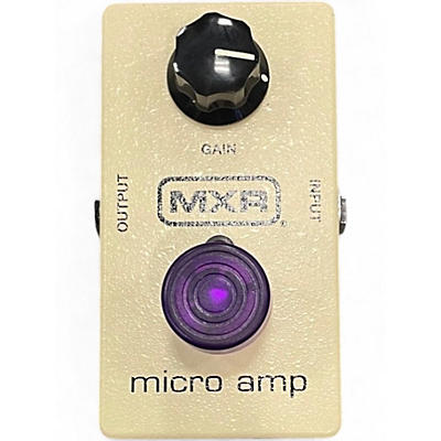 Used MXR M133 Micro Amp Pre Effect Pedal
