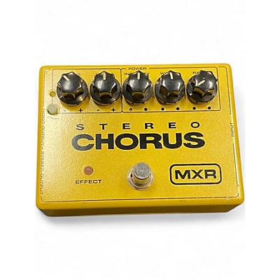 Used MXR M137 STEREO CHORUS Effect Pedal
