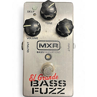 Used MXR M182 El Grande Bass Fuzz Bass Effect Pedal