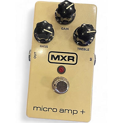 Used MXR M223 MICRO AMP+ Effect Pedal
