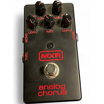 Used MXR M234 Analog Chorus LE Black Effect Pedal