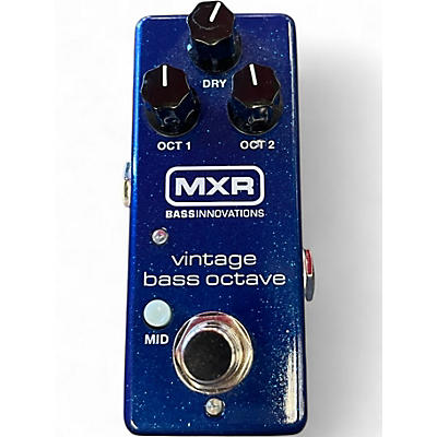 Used MXR M280 Vintage Bass Octave Mini Effect Pedal