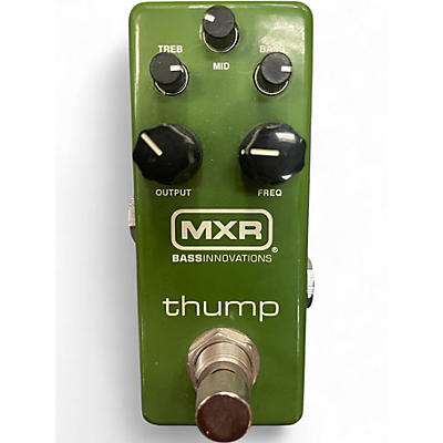 Used MXR M281 Thump Bass Preamp Bass Effect Pedal