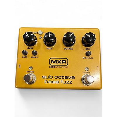 Used MXR M287 Sub Octave Bass Fuzz Effect Pedal