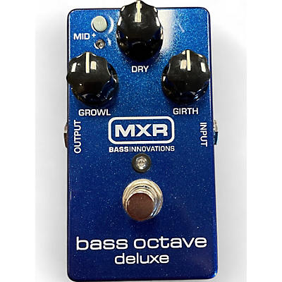 Used MXR M288 Bass Octave Deluxe Bass Effect Pedal