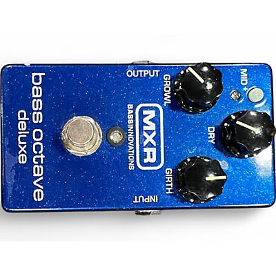 Used MXR M288 Bass Octave Deluxe Bass Effect Pedal