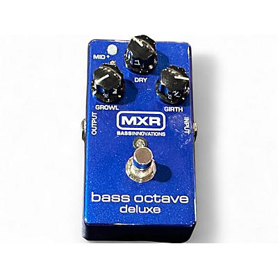 Used MXR M288 Bass Octave Deluxe Bass Effect Pedal