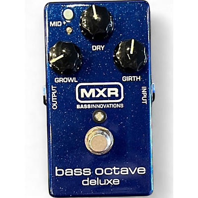 Used MXR M288 Bass Octave Deluxe Bass Effect Pedal