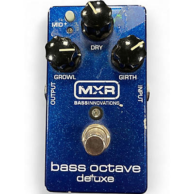 Used MXR M288 Bass Octave Deluxe Bass Effect Pedal
