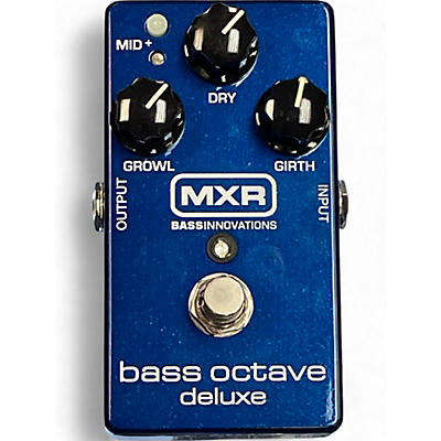 Used MXR M288 Bass Octave Deluxe Bass Effect Pedal
