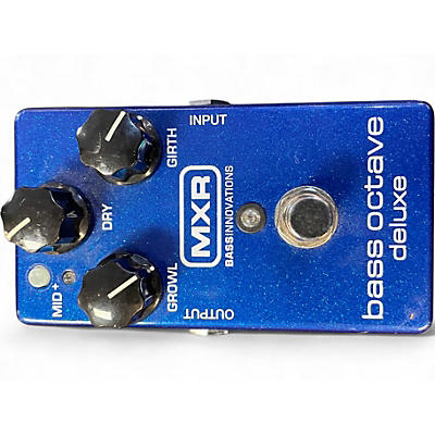 Used MXR M288 Bass Octave Deluxe Bass Effect Pedal