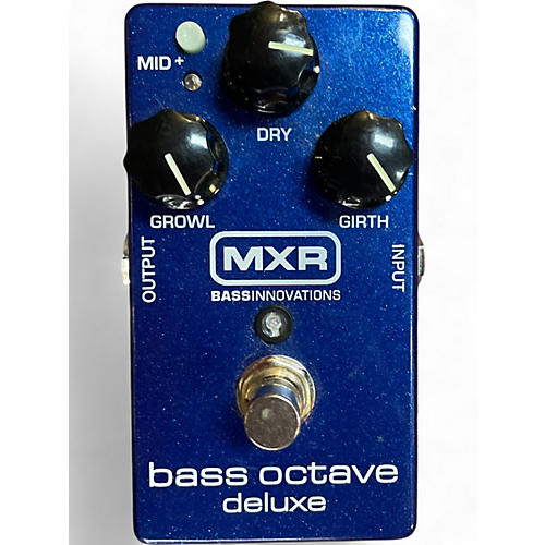 Used MXR M288 Bass Octave Deluxe Bass Effect Pedal