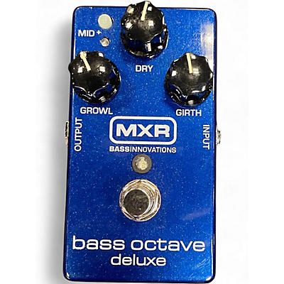 Used MXR M288 Bass Octave Deluxe Bass Effect Pedal