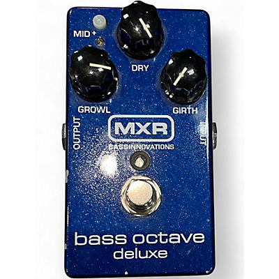 Used MXR M288 Bass Octave Deluxe Bass Effect Pedal