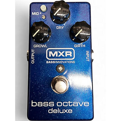 Used MXR M288 Bass Octave Deluxe Bass Effect Pedal
