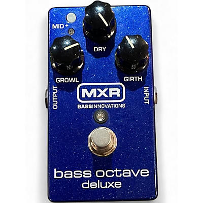 Used MXR M288 Bass Octave Deluxe Bass Effect Pedal