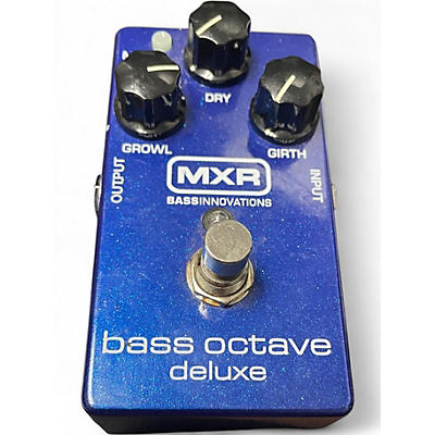 Used MXR M288 Bass Octave Deluxe Bass Effect Pedal