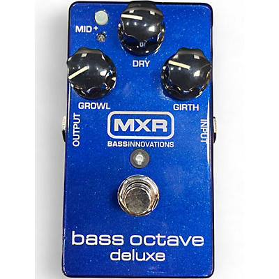 Used MXR M288 Bass Octave Deluxe Bass Effect Pedal