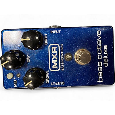 Used MXR M288 Bass Octave Deluxe Bass Effect Pedal