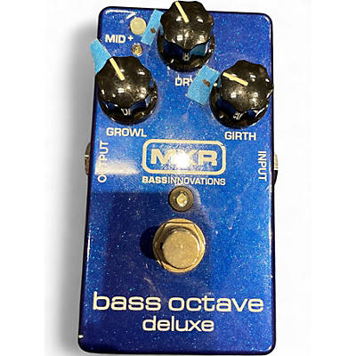 Used MXR M288 Bass Octave Deluxe Bass Effect Pedal