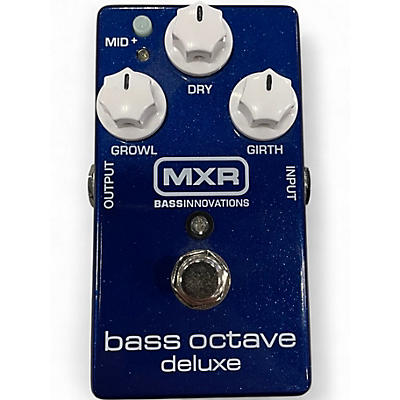 Used MXR M288 Bass Octave Deluxe Bass Effect Pedal