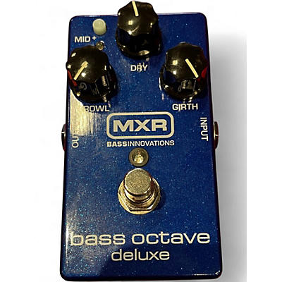 Used MXR M288 Bass Octave Deluxe Bass Effect Pedal