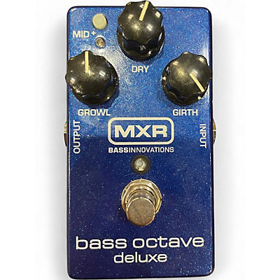 Used MXR M288 Bass Octave Deluxe Bass Effect Pedal