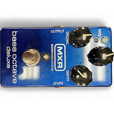 Used MXR M288 Bass Octave Deluxe Bass Effect Pedal
