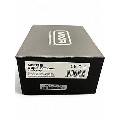 Used MXR M288 Bass Octave Deluxe Bass Effect Pedal