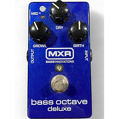Used MXR M288 Bass Octave Deluxe Bass Effect Pedal
