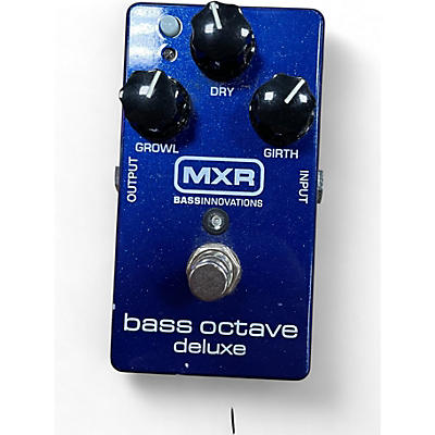 Used MXR M288 Bass Octave Deluxe Bass Effect Pedal